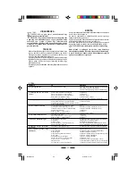 Предварительный просмотр 45 страницы Valex BX1800 Operating Instructions Manual