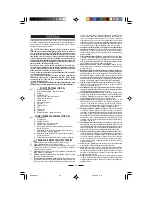 Preview for 46 page of Valex BX1800 Operating Instructions Manual