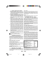 Предварительный просмотр 47 страницы Valex BX1800 Operating Instructions Manual