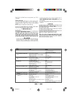 Preview for 49 page of Valex BX1800 Operating Instructions Manual