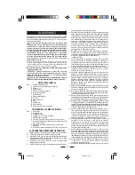 Preview for 50 page of Valex BX1800 Operating Instructions Manual