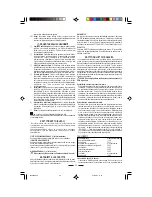Preview for 55 page of Valex BX1800 Operating Instructions Manual