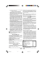 Preview for 63 page of Valex BX1800 Operating Instructions Manual