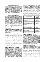 Предварительный просмотр 12 страницы Valex BX1900 Operating Instructions Manual