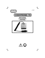 Предварительный просмотр 1 страницы Valex CONVITRONIC 70 Instruction Manual