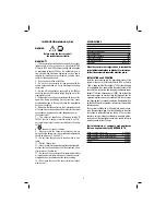 Предварительный просмотр 3 страницы Valex CONVITRONIC 70 Instruction Manual