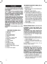 Предварительный просмотр 8 страницы Valex DE2700 Operating Instructions Manual