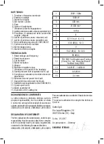 Предварительный просмотр 16 страницы Valex DE2700 Operating Instructions Manual