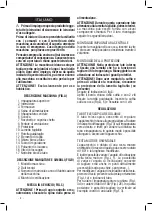 Предварительный просмотр 6 страницы Valex DENVER 851 Operating Instructions Manual