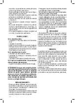 Предварительный просмотр 8 страницы Valex DENVER 851 Operating Instructions Manual