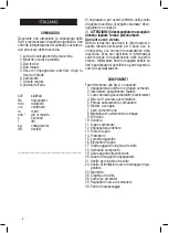 Предварительный просмотр 8 страницы Valex EASY43 FG Operating Instructions Manual