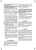 Предварительный просмотр 16 страницы Valex EASY43 FG Operating Instructions Manual
