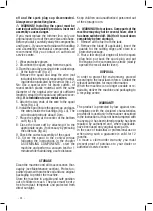 Предварительный просмотр 26 страницы Valex EASY43 FG Operating Instructions Manual