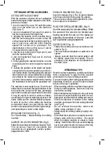 Предварительный просмотр 11 страницы Valex F1300 Translation Of The Original Operating Instructions
