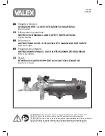 Preview for 1 page of Valex F401V Instruction Manual And Safety Instructions