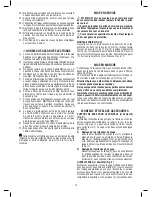 Preview for 13 page of Valex F401V Instruction Manual And Safety Instructions