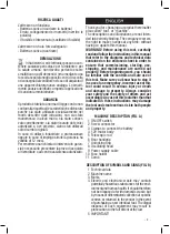 Предварительный просмотр 9 страницы Valex KOS12 Operating And Safety Instructions Manual