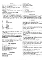 Preview for 13 page of Valex L1201 Instructions For Use And Safety Instructions