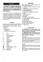Предварительный просмотр 10 страницы Valex LI-HOME2V IMPACT212 Operating Instructions Manual