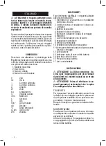Предварительный просмотр 4 страницы Valex LI-HOME2V IMPACT218 Operating Instructions Manual