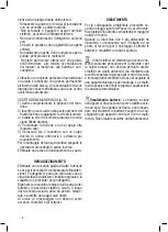 Предварительный просмотр 8 страницы Valex LI-HOME2V IMPACT218 Operating Instructions Manual
