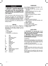 Предварительный просмотр 10 страницы Valex LI-HOME2V IMPACT218 Operating Instructions Manual