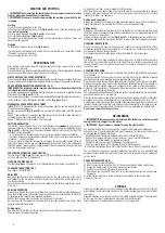 Предварительный просмотр 8 страницы Valex LI-LINE2V IMPACT 218 Manual