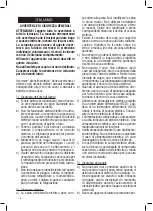 Предварительный просмотр 6 страницы Valex LM710 Instruction Manual