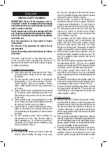 Предварительный просмотр 15 страницы Valex LM710 Instruction Manual