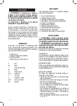 Предварительный просмотр 4 страницы Valex LO16 Operating Instructions Manual