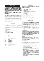 Предварительный просмотр 8 страницы Valex LO16 Operating Instructions Manual
