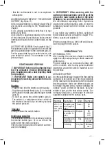 Предварительный просмотр 9 страницы Valex LO16 Operating Instructions Manual