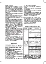 Предварительный просмотр 10 страницы Valex LO16 Operating Instructions Manual