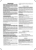 Предварительный просмотр 11 страницы Valex LR 39 Operating Instructions Manual