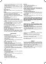 Предварительный просмотр 14 страницы Valex LR 39 Operating Instructions Manual