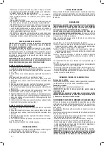 Предварительный просмотр 22 страницы Valex LR 39 Operating Instructions Manual