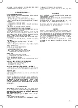 Предварительный просмотр 25 страницы Valex LR 39 Operating Instructions Manual