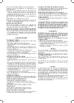 Предварительный просмотр 31 страницы Valex LR 39 Operating Instructions Manual