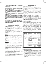 Предварительный просмотр 10 страницы Valex LR130 Operating Instructions Manual