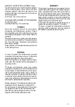 Предварительный просмотр 13 страницы Valex M-LP 18 Operating Instructions Manual