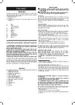 Предварительный просмотр 6 страницы Valex M-MU 18-MULTI ONE Instruction Manual