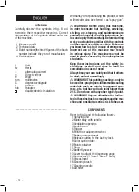 Предварительный просмотр 14 страницы Valex M-PS 18 Operating Instructions Manual