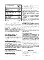 Предварительный просмотр 16 страницы Valex M-PS 18 Operating Instructions Manual