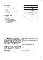 Предварительный просмотр 20 страницы Valex M-PS 18 Operating Instructions Manual
