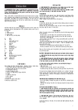 Предварительный просмотр 7 страницы Valex M-TA 18 - MULTI ONE Instruction Manual