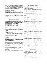 Предварительный просмотр 10 страницы Valex MIX1200 Operating Instructions Manual