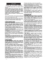 Предварительный просмотр 2 страницы Valex MMiscel Instruction Manual And Safety Instructions