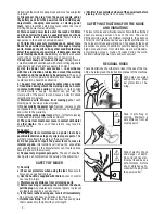 Preview for 8 page of Valex MMiscel Instruction Manual And Safety Instructions