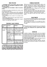 Preview for 4 page of Valex MULTI ONE M-B 15 Instruction Manual