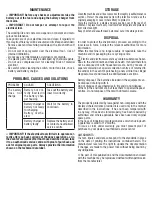Preview for 6 page of Valex MULTI ONE M-B 15 Instruction Manual